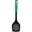 Лопатка кухонная с отверстиями Gusto GT-5303 нейлоновая голубо-оранжевая (100765) - миниатюра 1