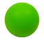 Масажний м'ячик EasyFit каучук 6.5 см салатовий - мініатюра 2