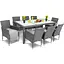 Садовая мебель Di Volio Verona 8+1 серая - миниатюра 5