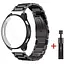 Комплект Tamister для годинника Xiaomi Watch S1 Active чорний (чохол + ремінець Rolex design 22 мм) - мініатюра 1