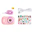 Дитяча фотокамера Hoco DV205 Dual Сamera Pink [136168] - мініатюра 4