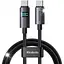 Кабель Mcdodo Horizontal LED Display 100W USB-C to USB-C Data Cable 1.2 м CA-5610 Черный - миниатюра 1