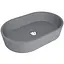 Умивальник Miraggio Sorrento mirastone gray 0000442, Сірий - мініатюра 1