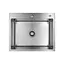 Кухонна мийка Kroner KRP Gebürstet - 6050HM (3,0/1,0 мм) CV022802, Нержавіюча сталь - мініатюра 1