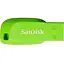 Флеш-накопичувач SanDisk Cruzer Blade USB 2.0 64 GB зелений (SDCZ50C-064G-B35GE) - мініатюра 1