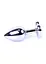 Анальна пробка с кристаллом Jewellery Silver Heart Plug 7х2.7 см (красный) - миниатюра 6