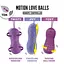 Вагинальные шарики FeelzToys Motion Love Balls Twisty с массажем, вибрацией, вращением и пультом ДУ - миниатюра 3
