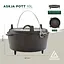 Котел с крышкой Groenberg Askja Pot Black 33 см 10 л (DAS303245) - миниатюра 16