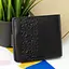 Портмоне мужское кожаное П6-01 (черное) с гербом Украины - миниатюра 2