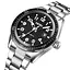 Чоловічий наручний годинник 9232SSIBK Silver/Black-steel strap Skmei acs0029853 - мініатюра 2