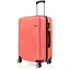 Валіза Середній (М) Полікарбонат На 4-х подвійних колесах 70л POLO ПК022-М Персик - мініатюра 1