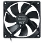 Вентилятор Zezzio ZF-P120 Black (ZF-P120) - мініатюра 1