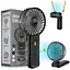 Портативный вентилятор SUQUCI 3 в 1, 180° регулируемый, 4 скорости - миниатюра 1