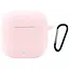 Чохол-накладка DK Huawei FreeBuds SE 3 | Silicone Candy Friendly з карабіном (016459) (pink) - мініатюра 1