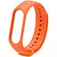 Ремешок Silicone Mi Band 3/4 Tangerine - миниатюра 1