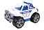 Іграшковий джип Поліція 3558TXK з відкритим кузовом Білий - мініатюра 1