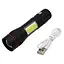 Тактичний ліхтар ручний акумуляторний BL POLICE BL 520 T6 300 Lumen USB (49972) - мініатюра 1