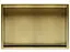 Вбудована полиця Rea 30x60 brushed gold з обідком REA-05608, Золотий - мініатюра 3
