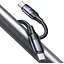 Кабель Usams US-SJ526 U71 USB-C to USB-C PD 100W 5A 3m Black (SJ526USB01) [139702] - миниатюра 3