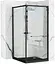 Душова кабіна Rea Space In 80x100 black REA-K8882, Чорний, Універсальна, прозорий - мініатюра 8