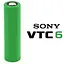 Аккумулятор 18650 Sony VTC 6 3000 mah (30А) - миниатюра 1
