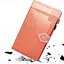 Кожаный чехол Epik Art Case с визитницей для Samsung Galaxy Tab S7+ Оранжевый - миниатюра 3