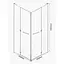 Душевая кабина Eger Rubik 100x100 без поддона 599-334/1, прозрачная, хром - миниатюра 3