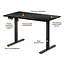 Комп'ютерний стіл Mealux PowerDesk Lite Black з електрорегулюванням висоти (EVO-201 Lite B/B) - мініатюра 2