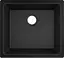 Кухонна мийка Hansgrohe S510-U450 під стільницю 500x450 Graphiteblack 43431170, Чорний - мініатюра 1