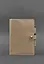 Кожаный блокнот (Софт-бук) 4.0 светло-бежевый - миниатюра 2