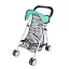 Коляска для куклы 935-9 з козырьком, р-р 27*40*44, в пакете (6968237430196) - миниатюра 1