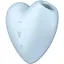 Вакуумный стимулятор Satisfyer Cutie Heart Голубой ваш маленький секрет интимного удовольствия - миниатюра 1