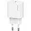 МЗП Usams US-OYXLTZ01 CC226 PD20W (1USB-C) + кабель Type-C to Type-C White - миниатюра 2
