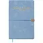 Щотижневик датований Buromax Velour 2026 A5 штучна шкіра блакитний (BM.2710-14) - мініатюра 1