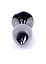 Металева анальна пробка з кристалом Boss Jewellery Dark Silver PLUG Clear 7 см (прозорий) - мініатюра 5