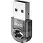 Bluetooth адаптер Hoco UA28 v5.1 black - мініатюра 1