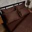 Комплект постельного белья Moon&Star Satin Premium Mocha Mood Семейный 2х160х220 см наволочки 2х70х70 см - миниатюра 4