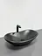 Умивальник VBI Turin black matt накладний VBI-011502, Чорний матовий - мініатюра 3