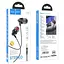 Провідні вакуумні навушники Hoco M90 Delight wired digital earphone with microphone, 3.5mm, 1.2m, black - мініатюра 4