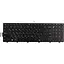 Клавіатура для ноутбука DELL Inspiron 15 3000 чорна, чорний фрейм, підсвітка - мініатюра 1