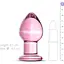Розовая анальная пробка из стекла Gildo Pink Glass ButtPlug - миниатюра 3