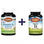 Набір: вітамін D3 дитячий  Carlson Kid's Vitamin D3 Gummies 1000 МО смак фруктів 60 вегетаріанських жувальних цукерок + вітамін D3 Carlson Vitamin D3 4000 МО 120 желатинових капсул - мініатюра 1