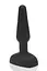 Анальна пробка B-Vibe Trio Plug 13.5 см (чорний) - мініатюра 2
