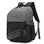 Універсальний міський рюкзак Innovation з ортопедичною спинкою сірий 30 х 49 х 22 см (5902) - мініатюра 2