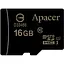 Карта памяти Apacer MicroSDHC 16 GB C10 UHS-I + адаптер AP16GMCSH10U1-R - миниатюра 1