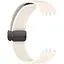 Ремешок DK Silicone Sport Magnetic для Samsung Galaxy Fit3 (R390) (ivory / black) - миниатюра 1