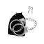 Наручники Taboom Silver Plated BDSM Handcuffs 65 см сріблястий - мініатюра 6