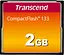 Карта памяти Transcend 2GB Compact Flash CF 133X (TS2GCF133) - миниатюра 1