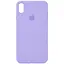 Чохол Epik Silicone Case Full Protective AA для Apple iPhone XS Max 6.5 Бузковий/Dasheen - мініатюра 1