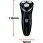 Електробритва Remington R1000 R1 Style Series Rotary Shaver (7030837) - мініатюра 4